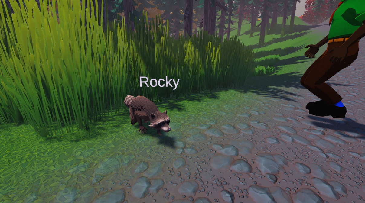 Playable raccoons?